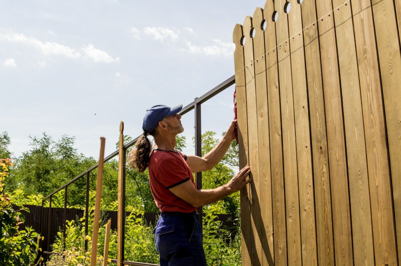 Fall Fence Maintenance