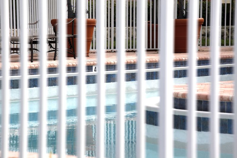 Vinyl Pool Fence Installation