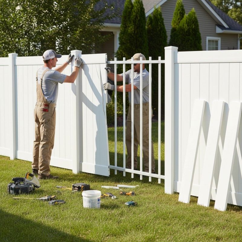 Local Fence Service pros at work